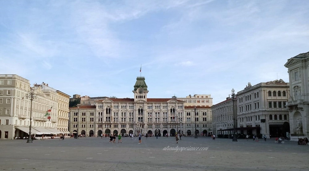 piazza unità trieste panoramica trieste piazza unità