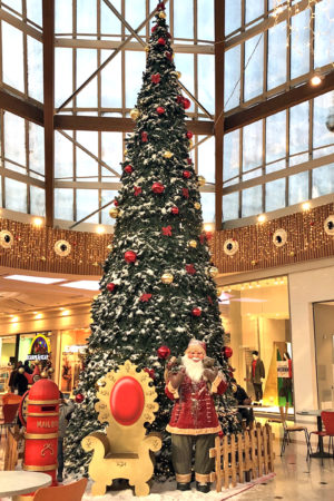 Shopping di Natale al centro commerciale Fiordaliso