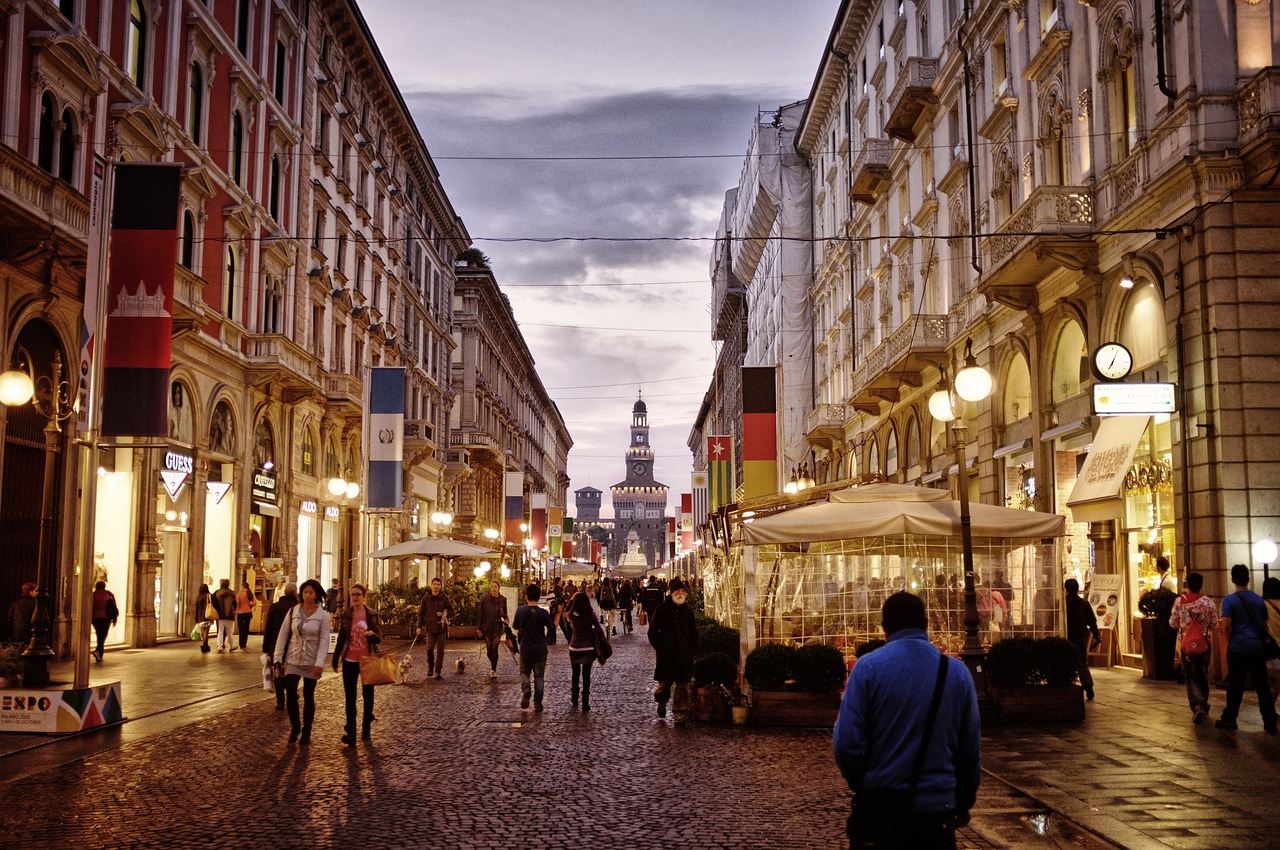 via centrale di Milano