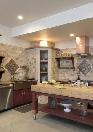 Idee per la casa: arredamento rustico per una cucina accogliente