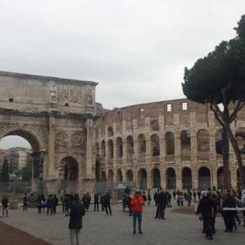 Arco di Costantino e Colosseo Roma