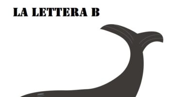 lettera B di balena pregrafismi frasi facili da leggere