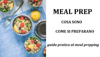 meal prepping e meal prep idee