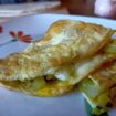 omelette finocchi e provola ricetta
