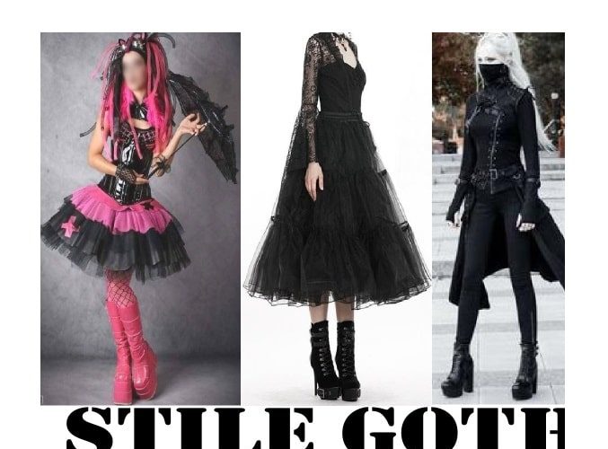 stile goth stile gotico tutto sulla moda gotica