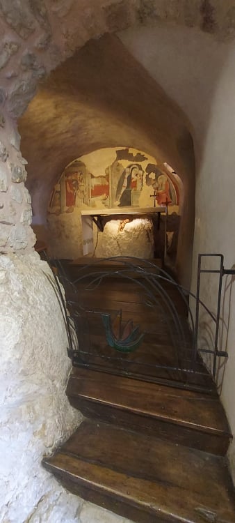 grotta di San Francesco, Greccio, primo Presepe al mondo