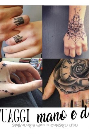 Tatuaggio Mano E Dita Significato, Disegni, Dove Farlo, Cura E Manutenzione