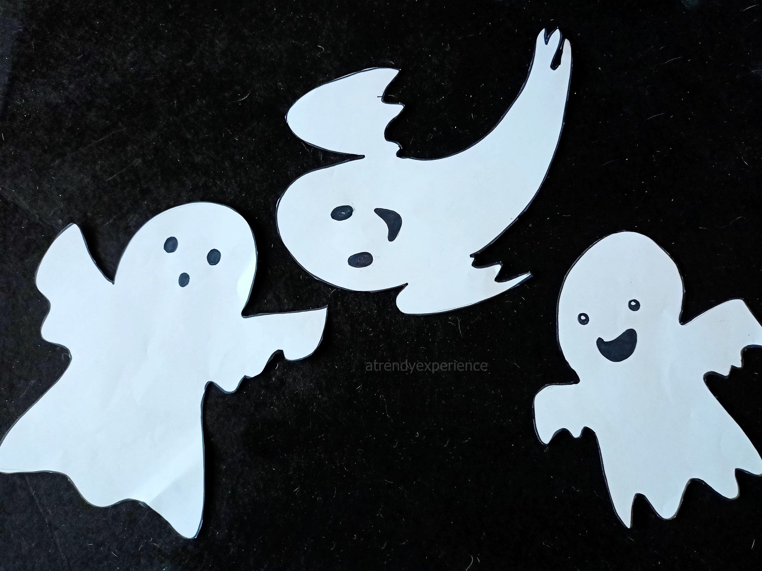 disegni di fantasmi di halloween per bambini
