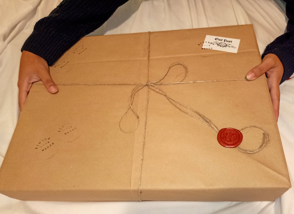 Mystery Box Harry Potter di Always Wands modello Exclusive confezione