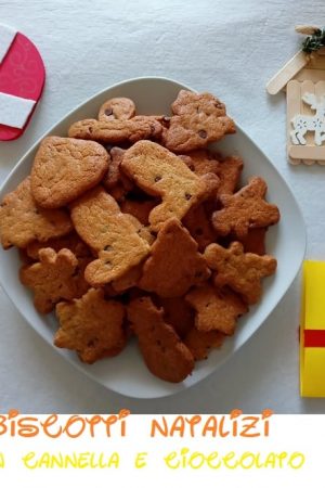 ricetta biscotti natalizi con cannella e gocce di cioccolato ricetta di atrendyexperience
