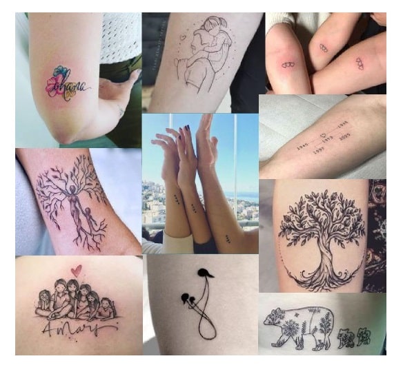 i tatuaggi famiglia più popolari