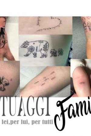 tatuaggi famiglia idee e consigli utili