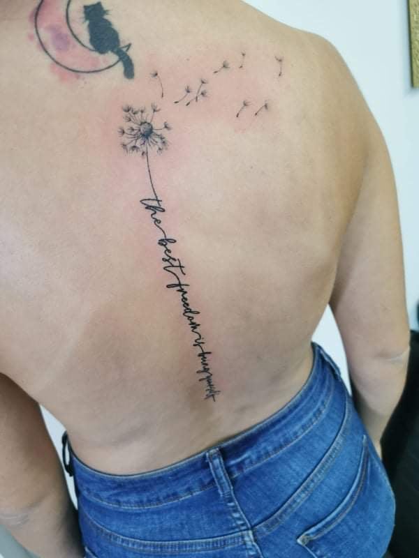 tatuaggio sulla schiena dolore