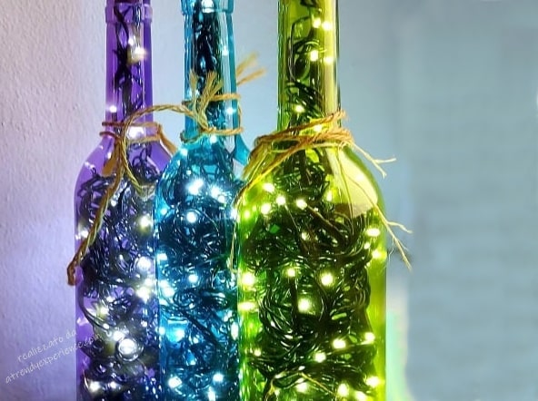 Creare Le Bottiglie Decorative Luminose Fai Da Te Per Decorare Casa In Modo Unico