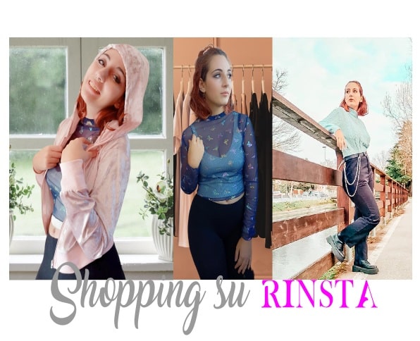 shopping su Rinsta 