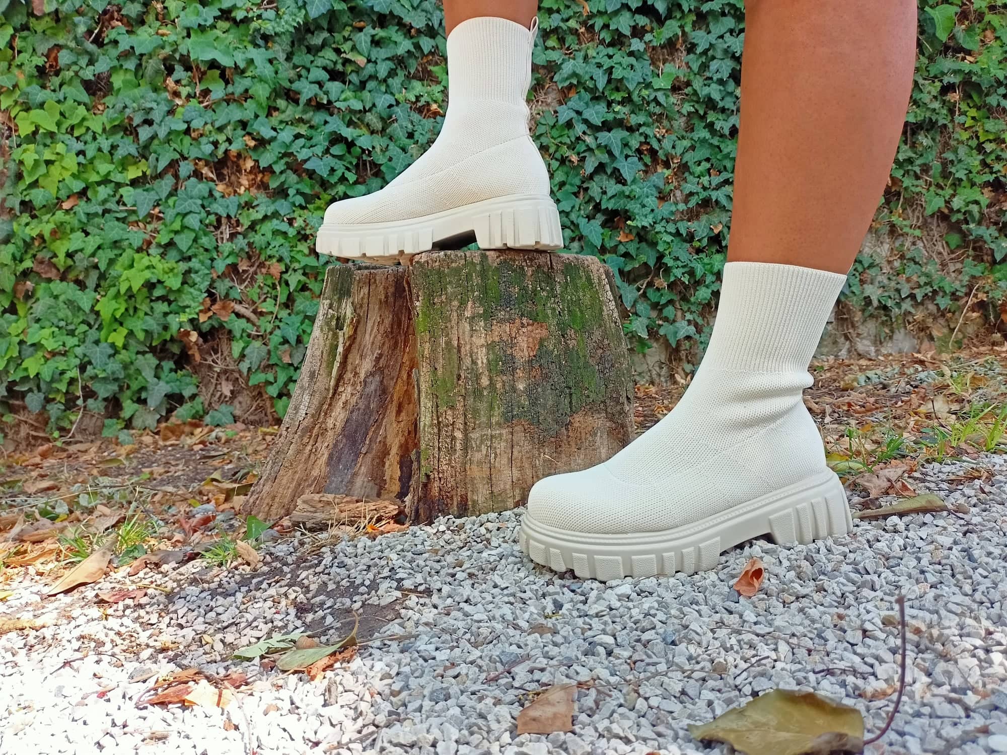 Trend Shoes: Chunky Boots Beige Perfetti Per Gli Outfit Moda Autunno Inverno