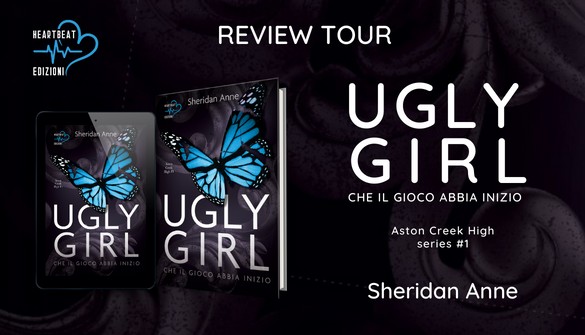 Ugly Girl di Sheridan Anne banner review tour