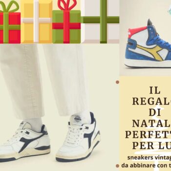 Il regalo perfetto per lui: delle sneakers vintage da abbinare con tutto