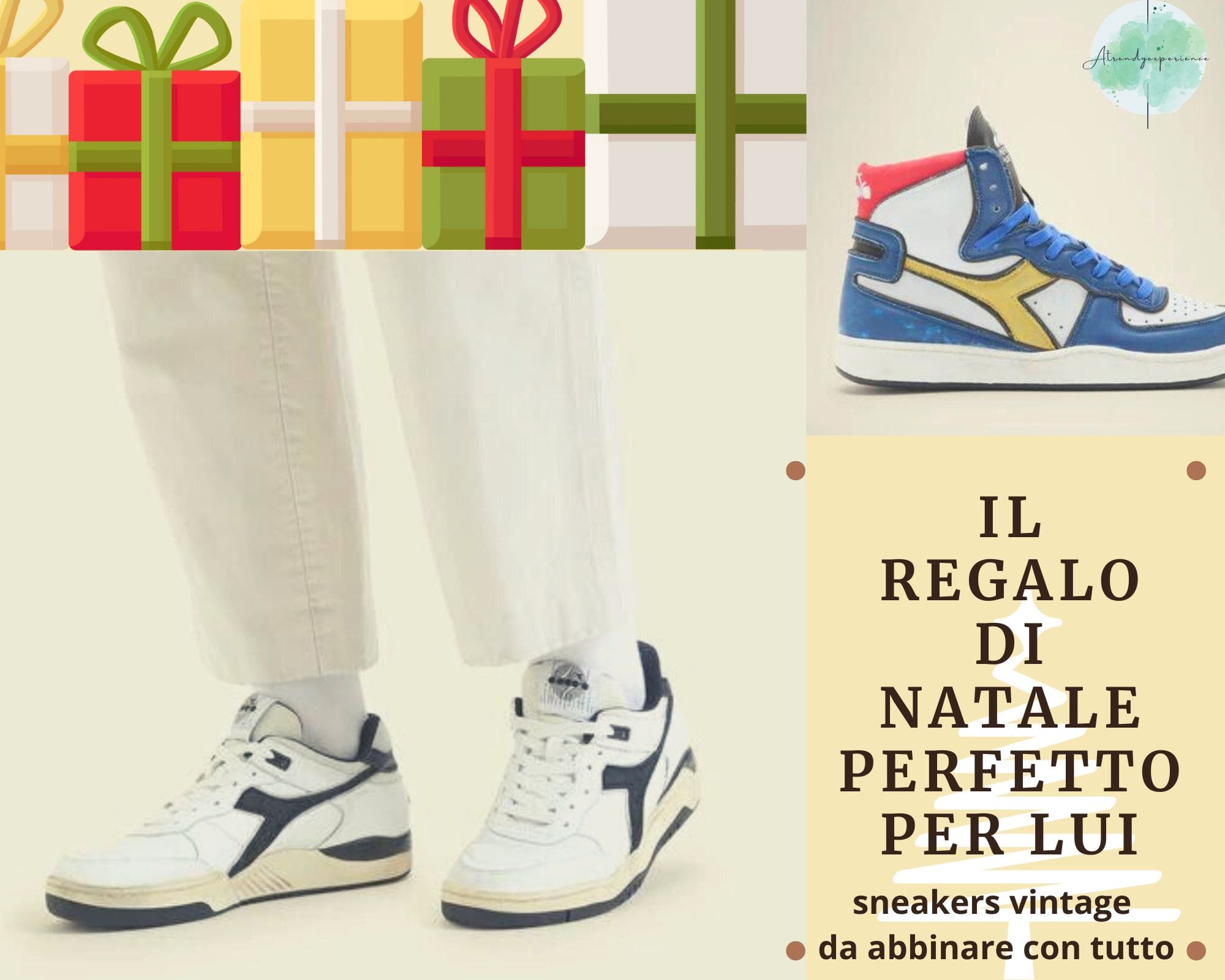 Il regalo perfetto per il proprio lui: delle sneakers vintage da abbinare con tutto