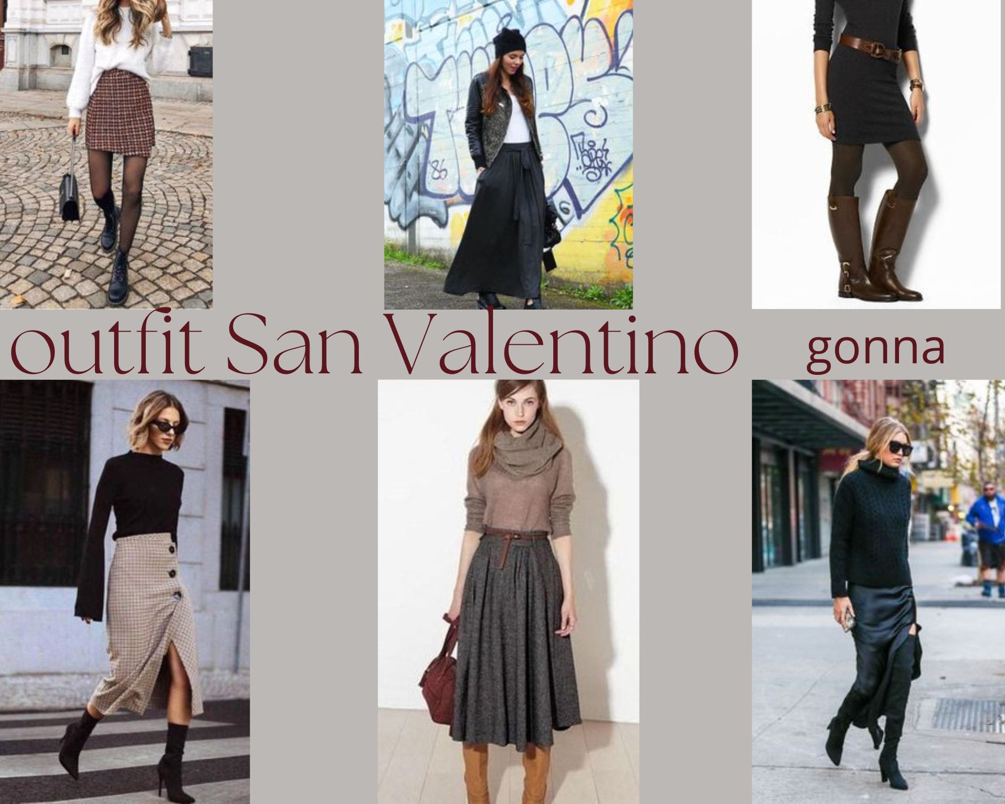 Outfit San Valentino 2023: Gonna