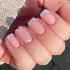 Micro French Manicure idee nail art