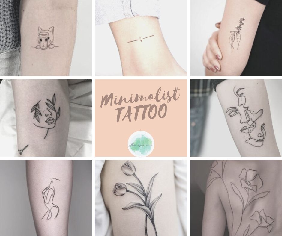 Tendenze tatuaggio 2023: tattoo minimasti