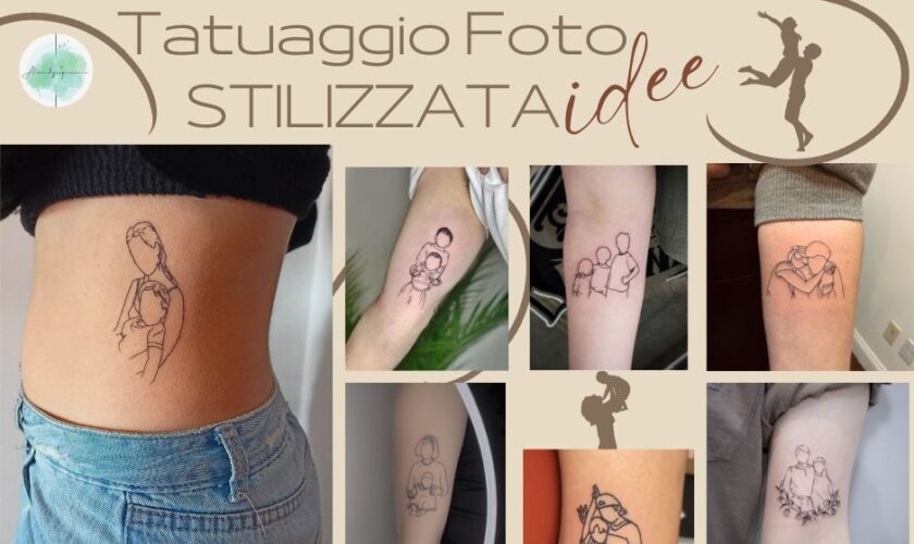 Tattoo trend 2023: Tatuaggio foto stilizzata idee, tecniche per il tuo tattoo minimalista