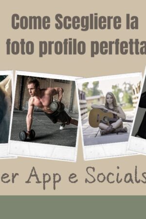 come scegliere l'immagine profilo per App e Socials