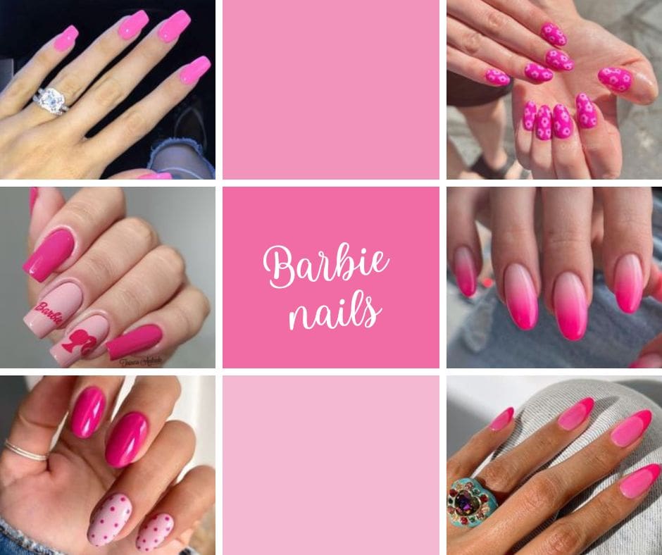 Unghie Barbie nails
