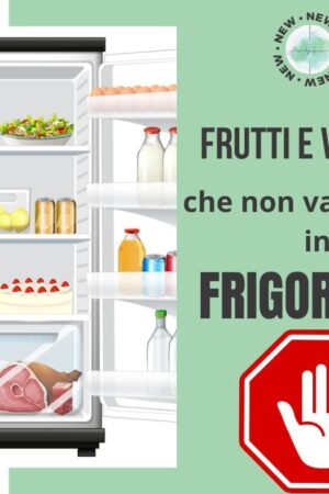 11 Frutti e verdure che non amano il frigorifero, dove e come conservarli