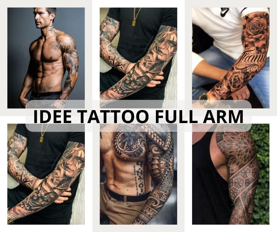 Idee tatuaggio full arm