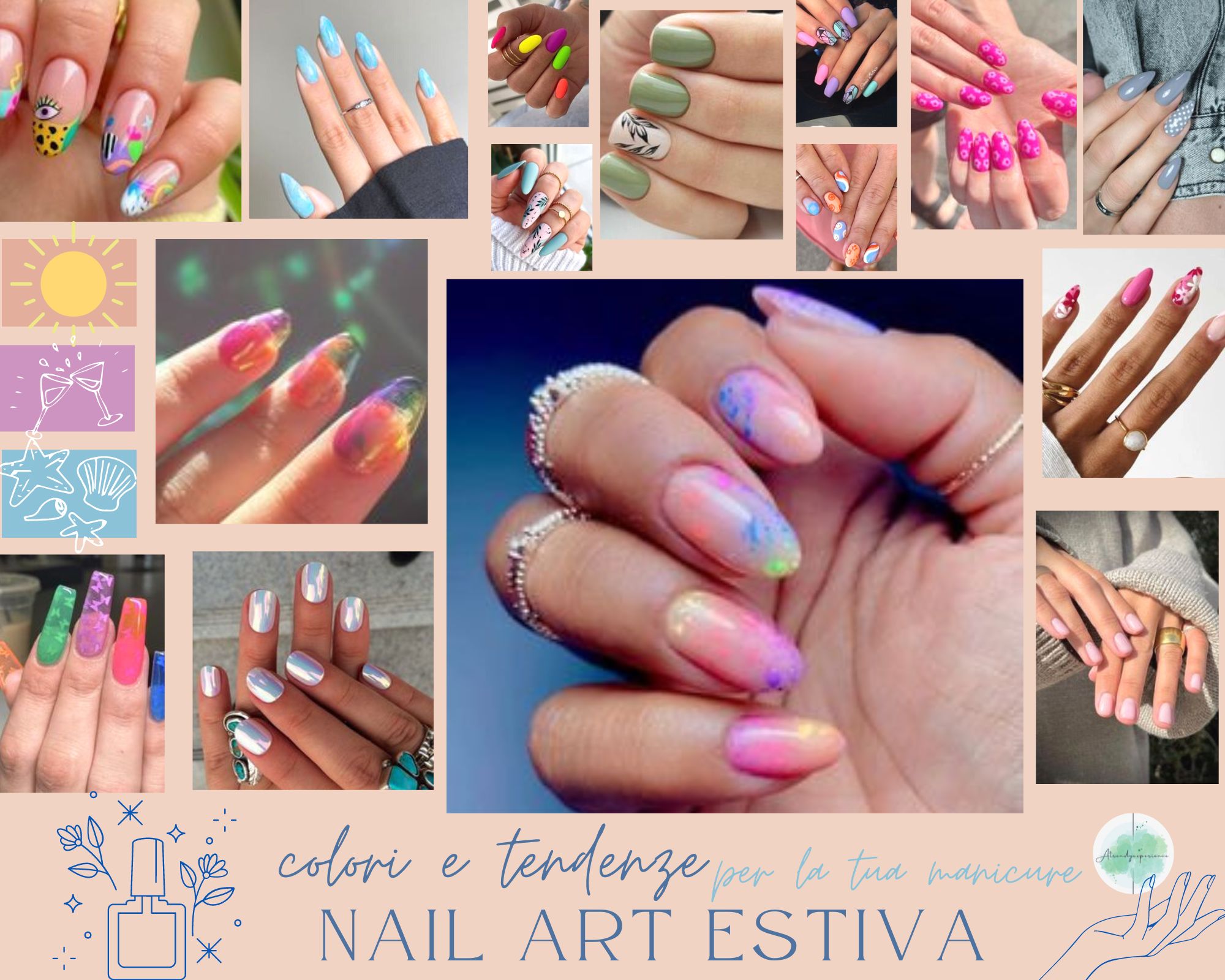 Tendenze Unghie Estate 2023: le novità nail art estiva e i colori smalti per la tua manicure