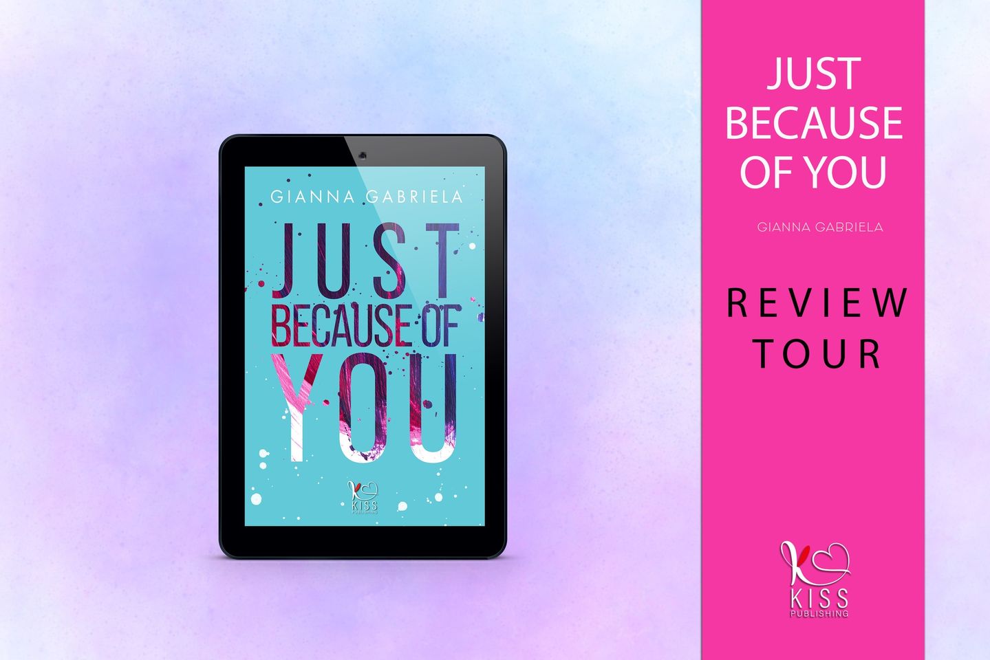 just because of you di Gianna Gabriela cover review party
