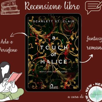 A Touch Of Malice di Scarlett St Claire recensione Ade & Persefone vol.3