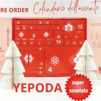 Calendario Avvento Yepoda in super offerta Preordina ora e risparmia!