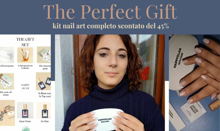 HAPPYGLAM The Perfect Gift il regalo perfetto per la manicure fai da te