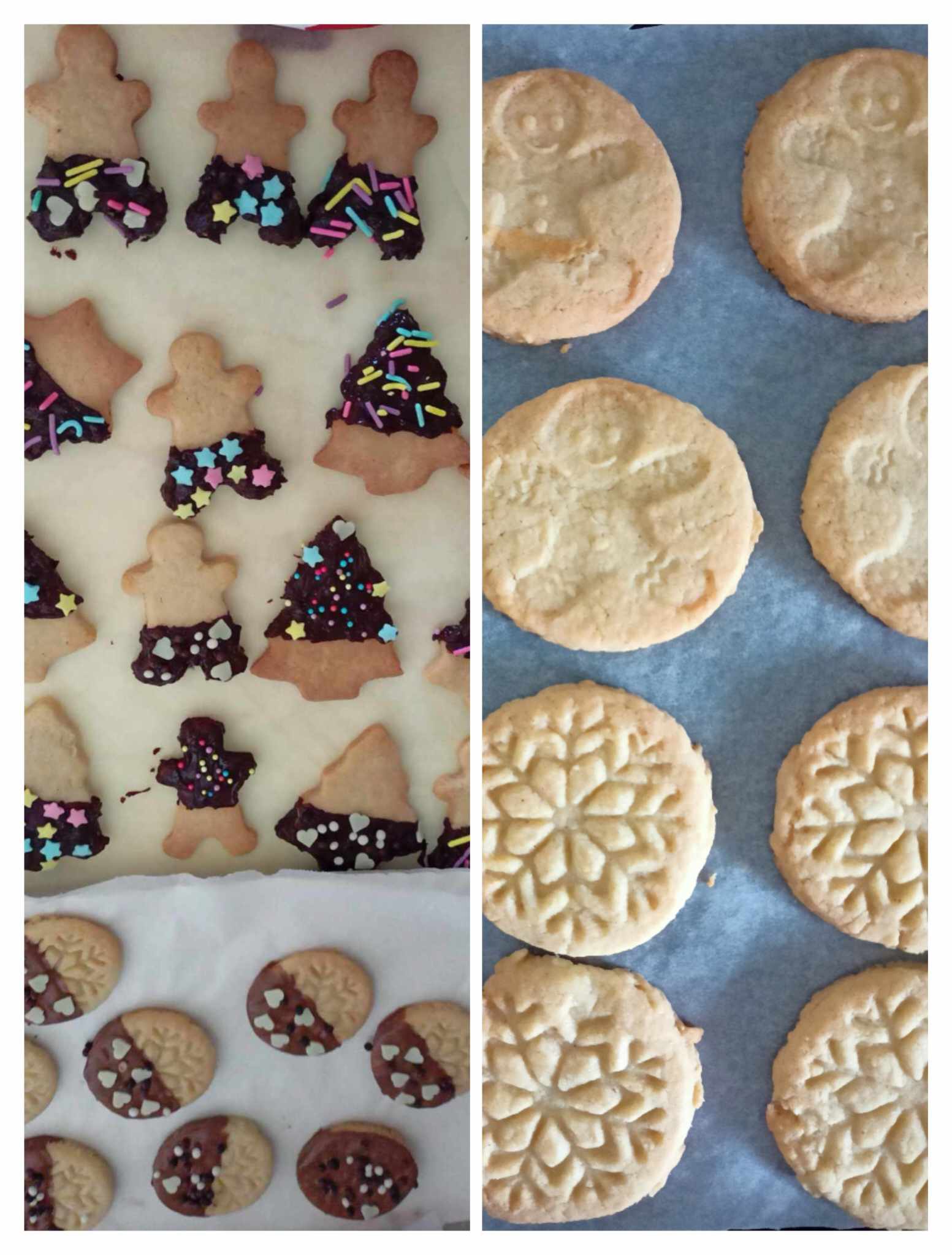 decorazioni per biscotti natalizi