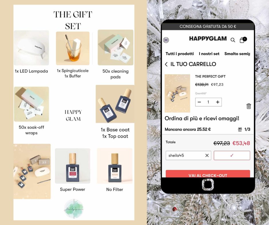 THE PERFECT GIFT di HAPPY GLAM codice sconto super
