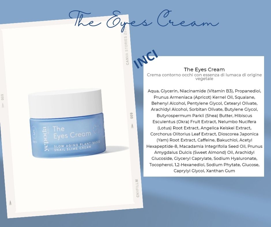 The Eyes Cream Yepoda caratteristiche e inci