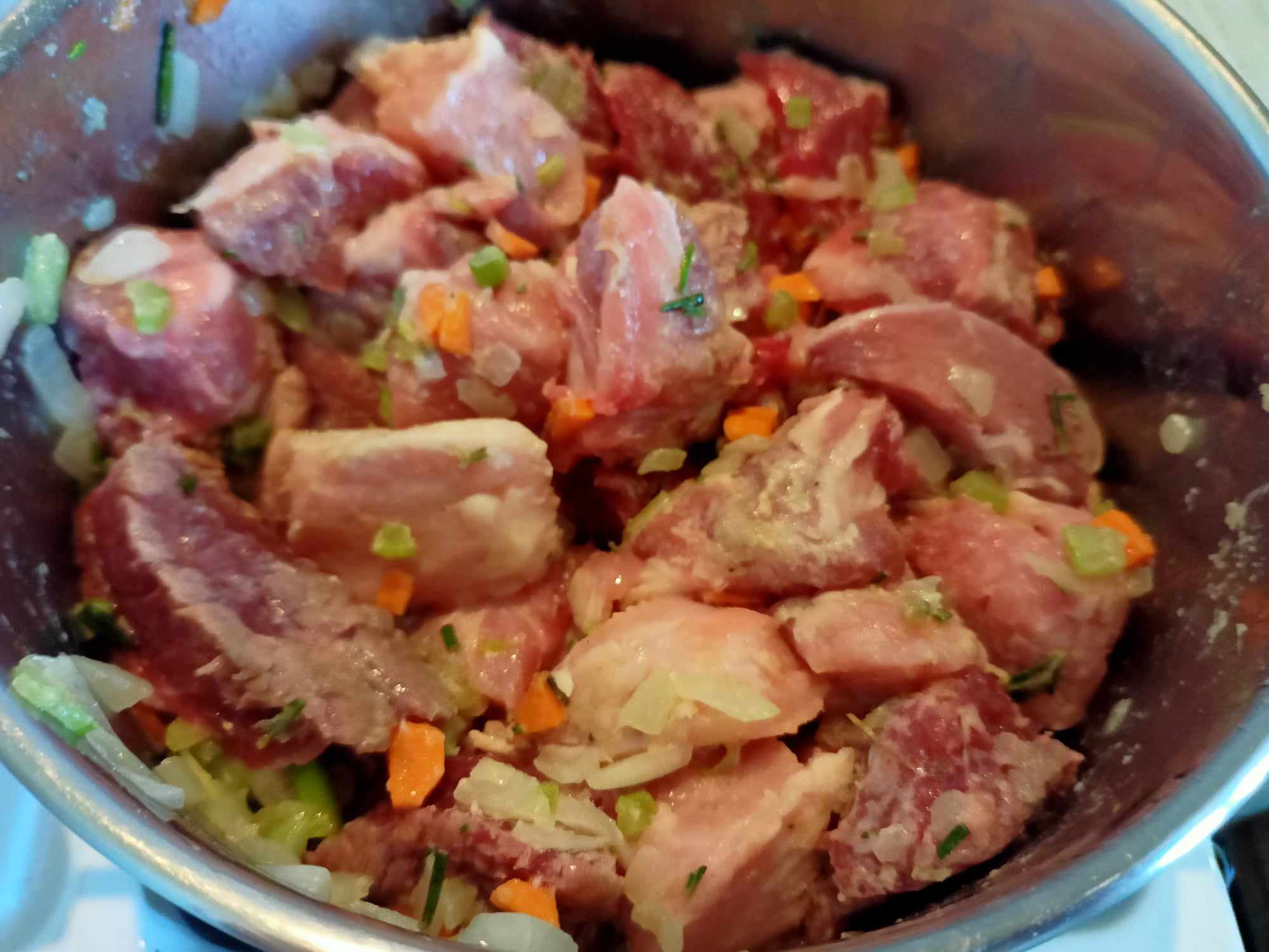 preparazione spezzatino procedura