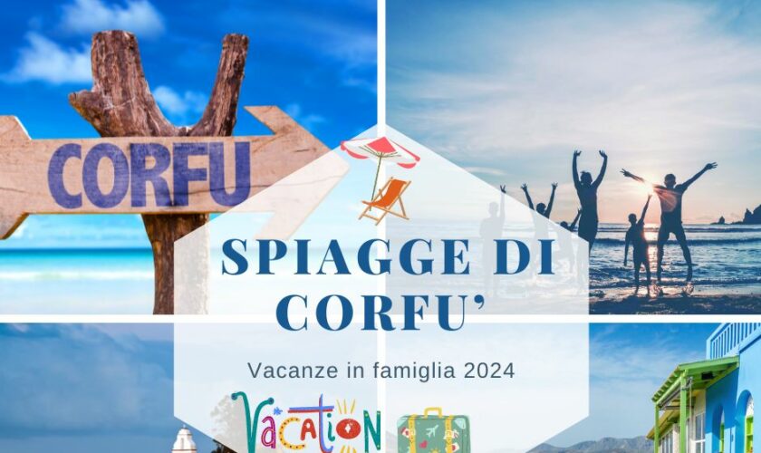 Vacanze in famiglia: le più belle spiagge di Corfù da raggiungere con i bambini