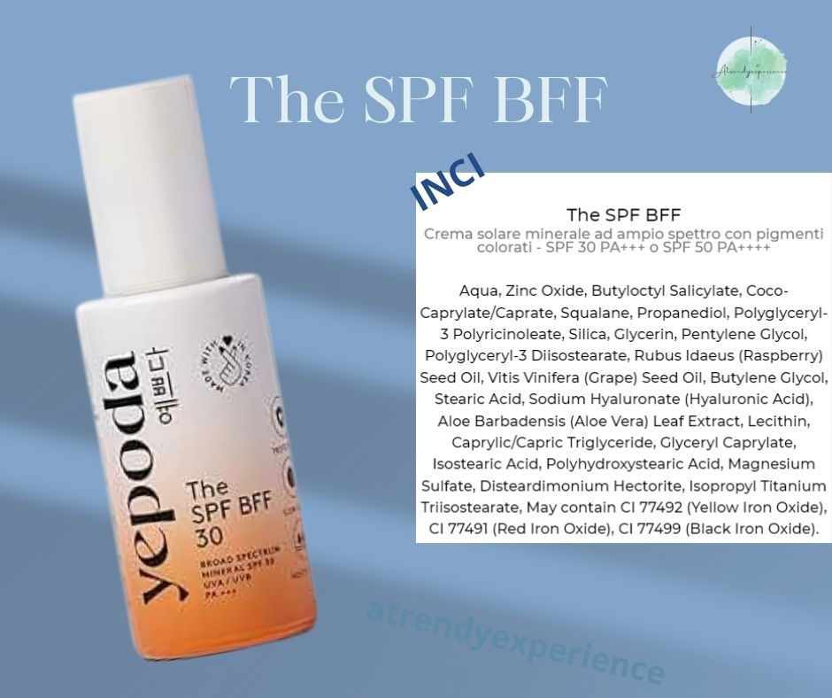 The SPF BFF di Yepoda caratteristiche