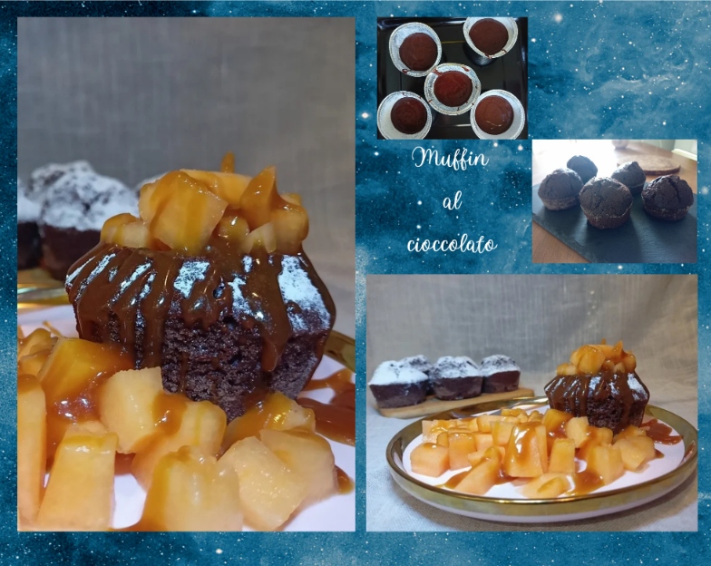 Preparazione Muffin al cioccolato