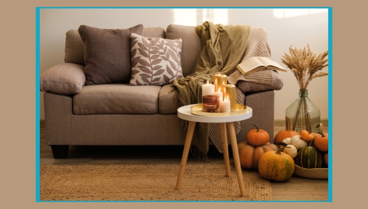 Arredamento autunnale idee tessuti e colori