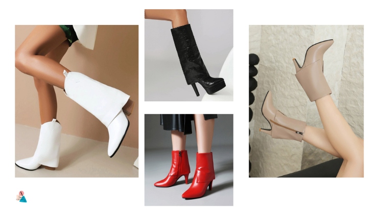 Look da città e look da weekend con gli stivali pieghevoli