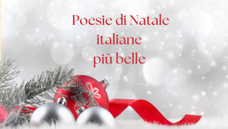 Poesie di Natale più belle italiane
