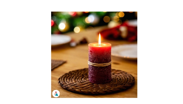 Segnaposto con candele