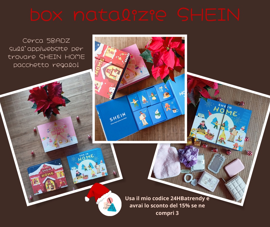 box natalizie SHEIN codice sconto