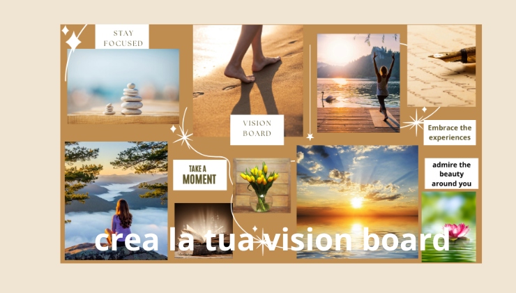 creare la tua vision board