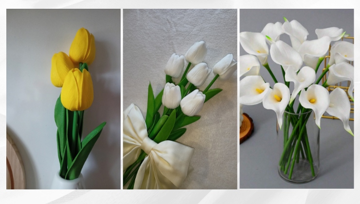 Come scegliere le composizioni di fiori finti belli per un effetto aesthetic